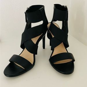 Nine West Jellicao Black Heels Size 6.5